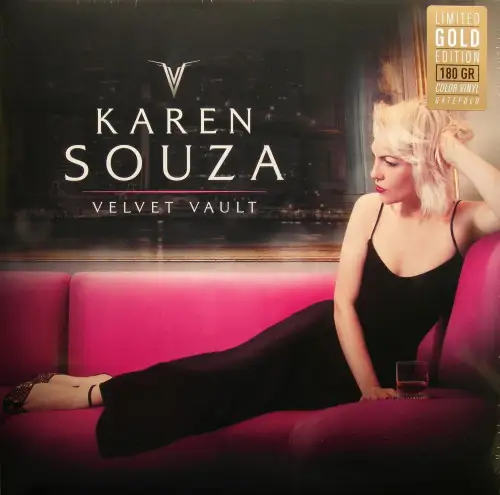 Karen Souza - Velvet Vault - 2017(2019,Reissue,Limited, Gold,180g.)