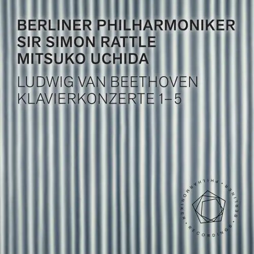 Beethoven - Piano Concertos Nos. 1-5 (Mitsuko Uchida, Berliner Philharmoniker, Sir Simon Rattle) - 2010/2019