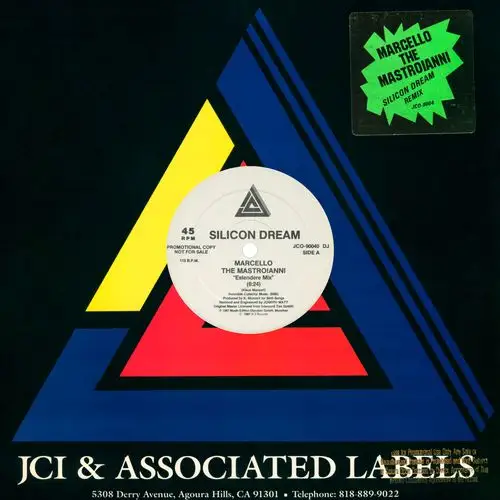 Silicon Dream - Marcello The Mastroianni (Remix) (12'' Single, Promo, a Allied Pressing)
