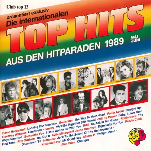 Club Top 13 - Die internationalen Top Hits '89 Mai/Juni 1989