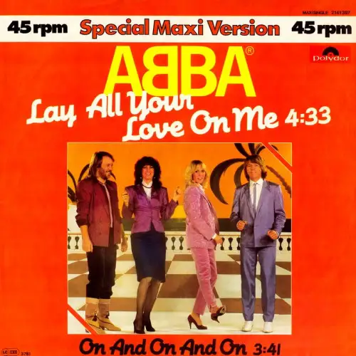 ABBA - Lay All Your Love On Me (12'') (1981)